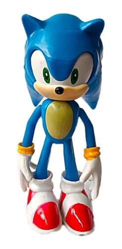Figura Muñeco Sonic Knuckles Articulada 11cm Juguete Pvc