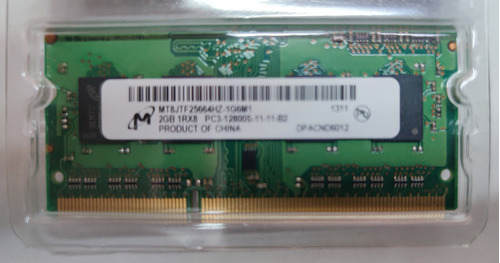 Memoria Ram Emorymasters Micron Mt8jtf25664hz-1g6m1 