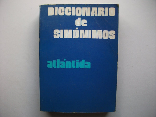 Diccionario De Sinónimos - Atlántida