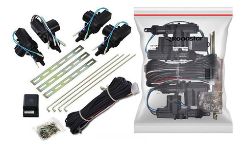 Kit Travas Eletrica Universal 4 Portas Mono Serventia Rs104