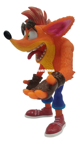 Figura Crash Bandicoot Premium 28 Cm Muñeco Grande