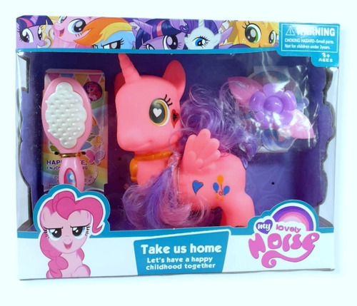 Juguete My Little Pony Pinkie Con Accesorios Unicornio Niña