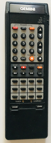 Control Gemini Nuevo Para  Tv-vcr-catv 