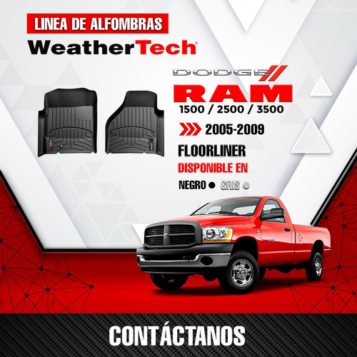 Alfombras Weathertech Dodge Ram  1500/2500/3500 2005 A 2009