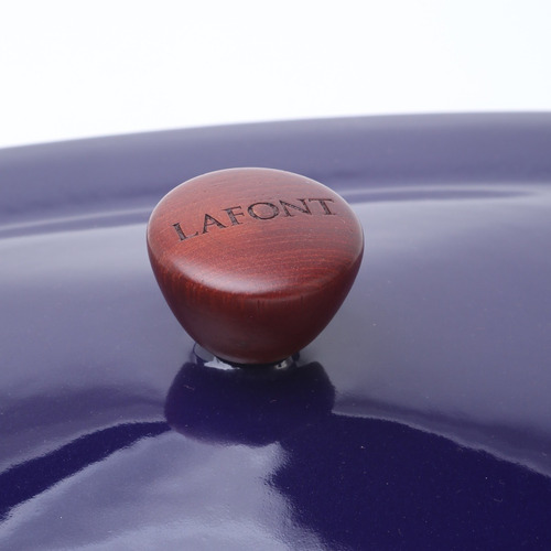 Olla Cacerola Oval Premium Hierro Esmaltado Lafont 4,7 Lts. Color Azul
