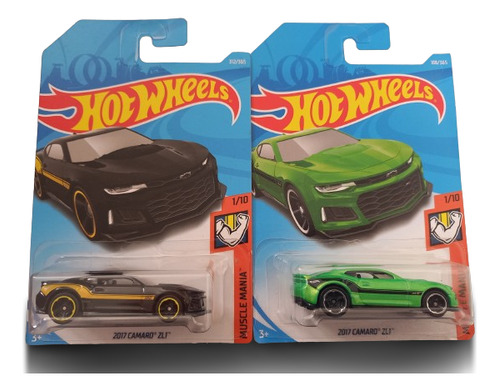 Pack 2 2017 Camaro Zl1 - Hot Wheels