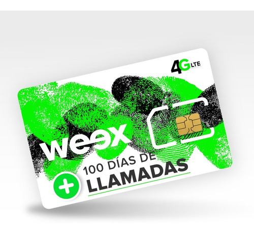 Sim´s Weex + 100 Días De Llamadas