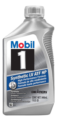 Mobil 1 Sintético Lv Atf Hp Caso 6 X 1 Cuarto