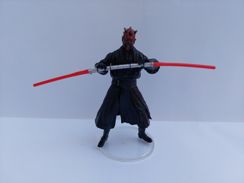 Darth Maul (double-bladed Lightsaber) - Star Wars - Hasbro (Usado)
