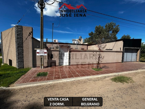 Casa 2 Dormitorios En Venta - Calle 105 Esquina 62 - General Belgrano. 