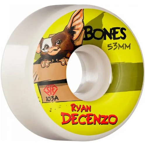 Ruedas Skate  Bones Modelo Decenzo Gizzmo 52mm  V2 / Renace