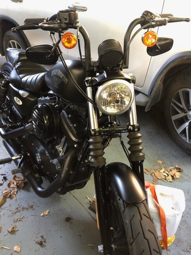 Harley Davidson Iron 883 2017 Negro Denim, Particular