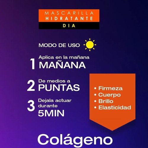 Mascarilla Nutritiva Dia/noche Ácido Hialuronico Nk