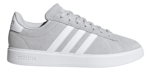 Tenis Casual adidas Grand Court 2.0 Mujer Gris