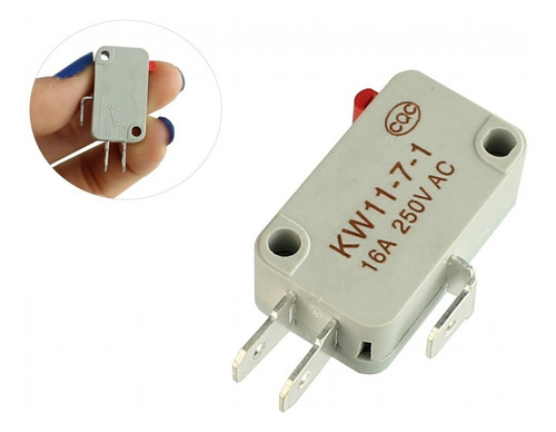 Kit 50 Chave Micro Switch Kw11-7-1