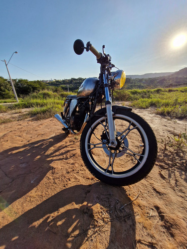 Projeto Suzuki Intruder Café Racer 200cc (cilindro Stx 200)