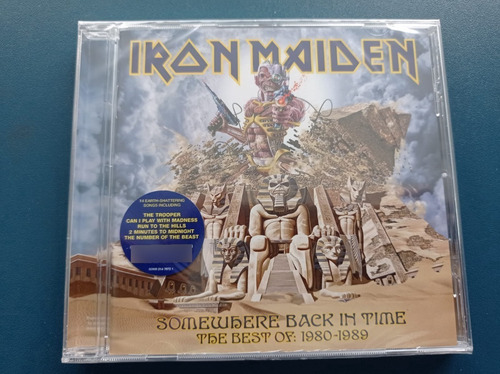 Iron Maiden  Somewhere Back In Time - The Best  Cd, Compila