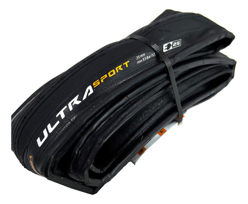 Cubierta Continental Ultra Sport 3 700x25 Kevlar-bikegarage Negro