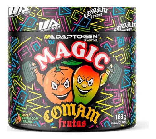 Pré Treino Magic Comam Frutas 183g - Adaptogen