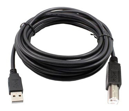 Imagen 2 de 7 de Cable Usb Tipo B 1,8 Metros Apto Para Midi, Placa De Audio