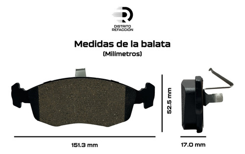 Kit Balatas Del P/ Ram 700 Slt 1.6 2016 Ceramica