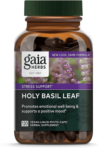 Gaia Herbs, Holy Basil Leaf, Stress Support, Adaptogenic Ayu