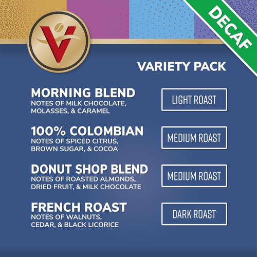 Victor Allen's Café, Variedad Decaf, K-cups, 54 Unidades
