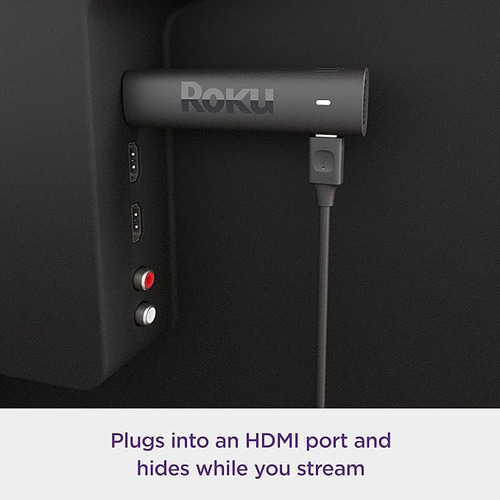 Roku Streaming Stick 4k Con Control Remoto Y Comando Por Voz