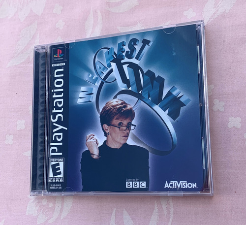 The Weakest Link Videojuego Original Para Playstation 1 Ps1 (Usado)
