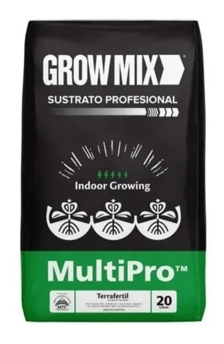 Sustrato Grow Mix Indoor 20lts