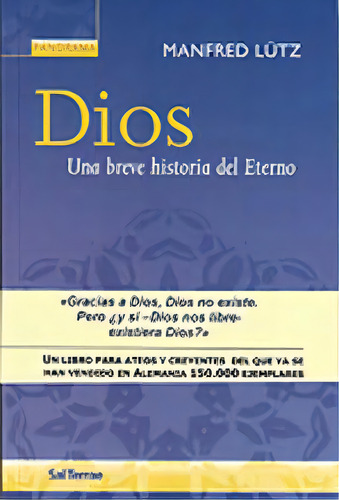 Dios, De Lütz, Manfred., Vol. N/a. Editorial Sal Terrae, Tapa Blanda En Español, 1
