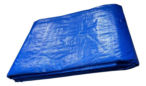 Cobertor 6x3mts Cubrepileta De Rafia Con Ojales Color Azul