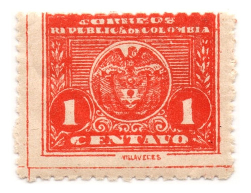 Estampilla 1 Centavo 1924