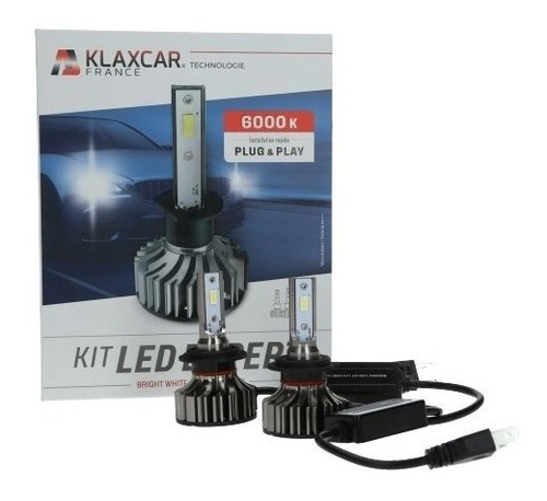 Kit Ampolletas Led H7 6000 Lm Klaxcar France