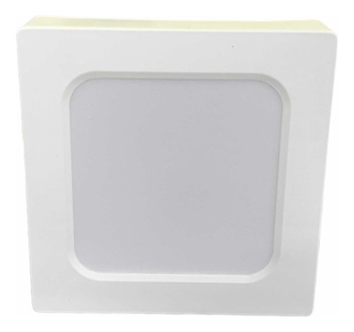 Panel Led Cuadrado Sobreponer 6w Marca Vert