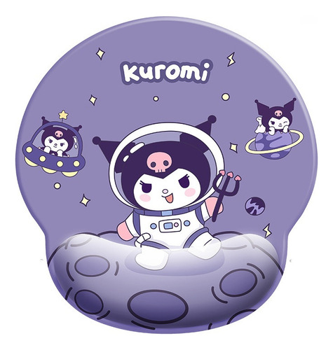 Alfombrilla De Silicona Para Ratón Kuromi, Juego 3d De Una S