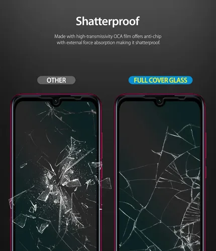 Vidrio Templado Para Redmi Note 7 & 7 Pro Ringke Full Cover