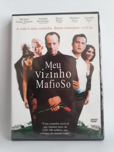 Dvd Meu Vizinho Mafioso (2000) - Bruce Willis - Novo Lacrado