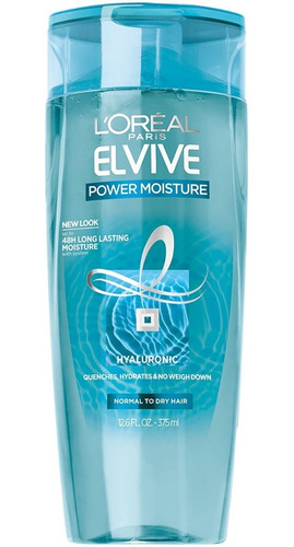 Imagen 1 de 2 de Shampoo Loreal Elvive Hialurónico Hidratación Intensiva 
