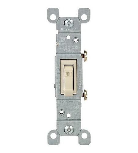 Interruptor Silencioso 1p 15a 120v Leviton 1451-icp