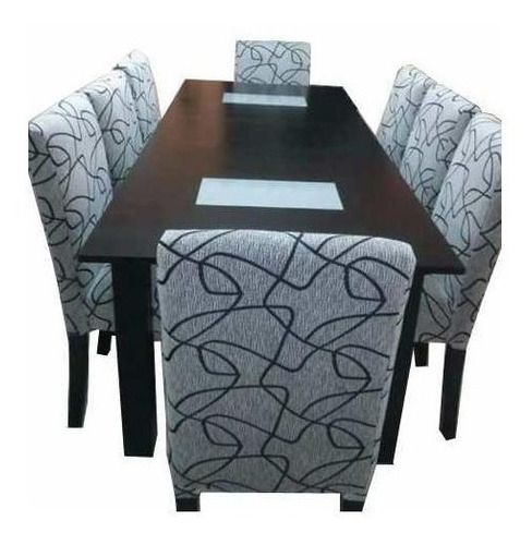 Imagen 1 de 10 de Mesa Extensible 1.40a1.80 O 1.60a2.00+ 8 Sillas Chenille !!