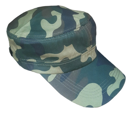 Gorra Che Camuflada Ejercito Militar Visera Corta Gabard Reg