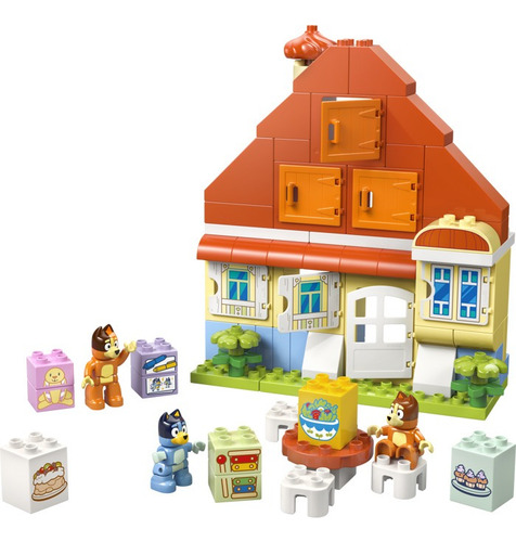 Lego Duplo Casa Familiar De Bluey Con Juego De Memoria 10459 83 Bluey