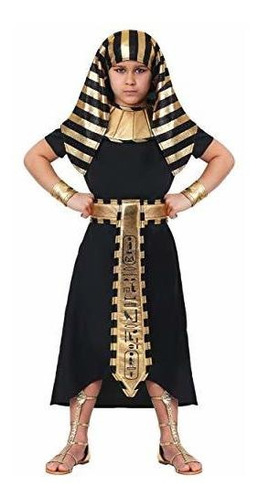 Disfraz De Faraón Egipcio Para Niño