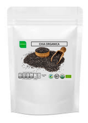 Chia Orgánica 250 G Zentiko