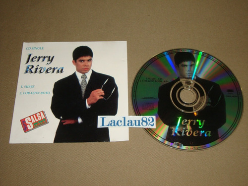 Jerry Rivera Suave Corazon Roto 1996 Sony Cd Promo Single