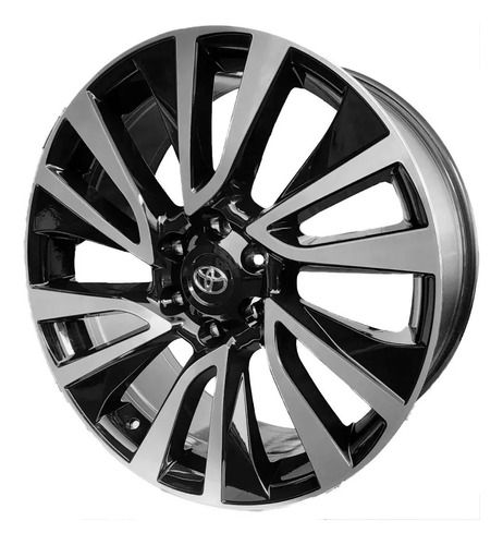 Llantas 22 Toyota Hilux / 6x139 / Diamantado Con Negro