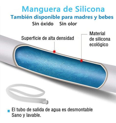 Para Dispensador De Agua De Tubería De Agua De Silicona De