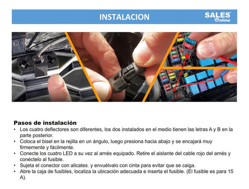 Luces Led Parrilla Tacoma Trd 2020 2021 2022 2023 2010