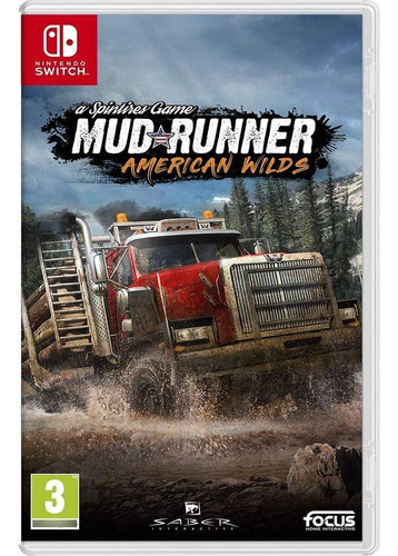Mud Runner American Wilds Nintendo Switch Sellado Original
